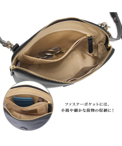 クレドラン ショルダーバッグ ショルダーウォレット 小さめ 斜めがけ 財布 軽量 日本製 本革 レザー CLEDRAN フラム CL2763 　　　　　