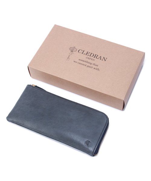 CLEDRAN(クレドラン)/クレドラン 財布 長財布 レディース ブランド 本革 日本製 薄型 薄い財布 スリム レザー L字ファスナー CLEDRAN グランディ CL3126/img14