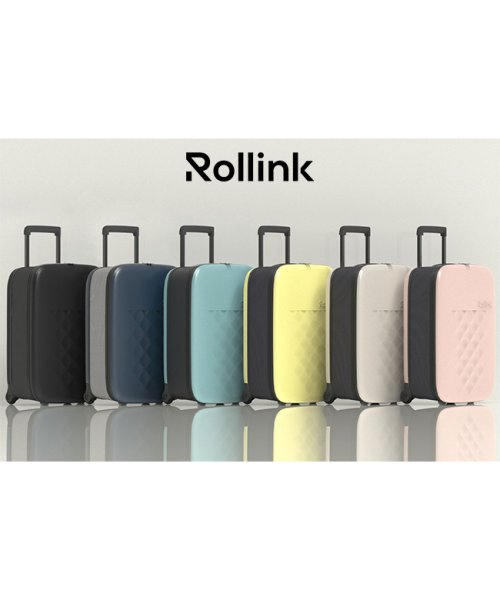 Rollink(ローリンク)/ローリンク スーツケース 機内持ち込み 40L Sサイズ 2輪タイプ 折りたたみ 薄マチ コンパクト スリム 拡張 軽量 Rollink FLEX/img04