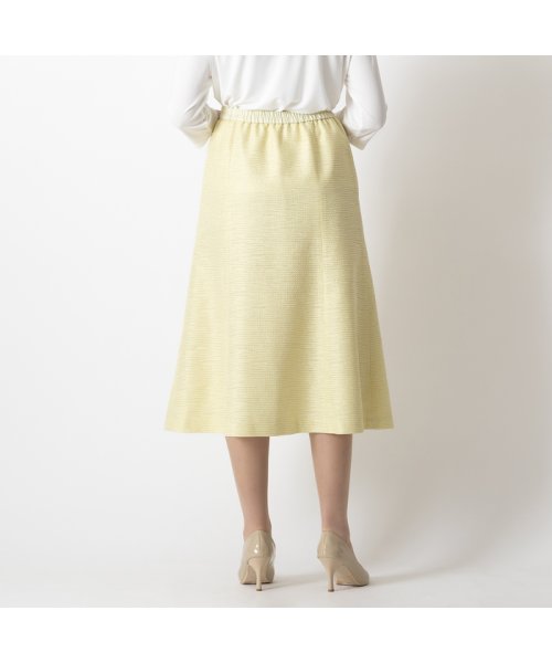 米沢織　ファンシーカラミ　フレアースカート[セットアップ可] セットアップ可