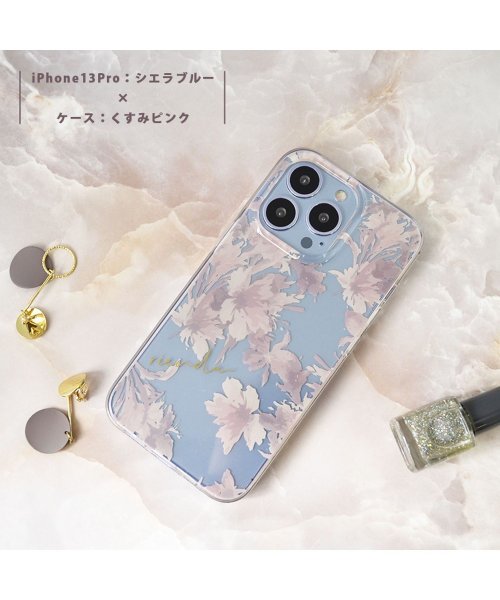 rienda(リエンダ)/スマホケース iphone15 15pro 14 14Pro 13 13Pro SE3 SE2 ケース ブランド リエンダ rienda クリアケース/img21