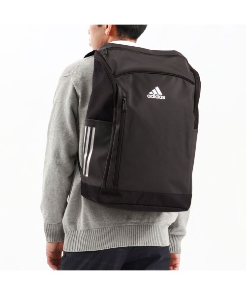 adidas(adidas)/アディダス リュック adidas リュックサック バックパック デイパック スクエア ボックス型 大きめ 通学 B4 A4 31L 中学生 高校生 63587/img01