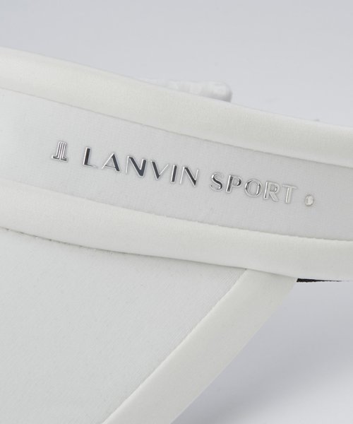 LANVIN SPORT(ランバン スポール)/グログランリボンバイザー【UV】【アウトレット】/img11
