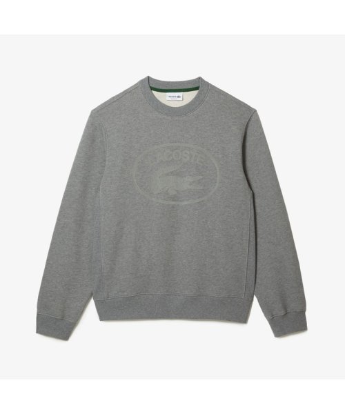 LACOSTE Mens(ラコステ　メンズ)/【EC限定】フロッキーオーバルクロッククルーネックスウェット/img10