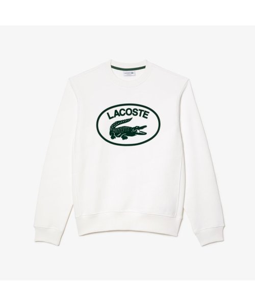 LACOSTE Mens(ラコステ　メンズ)/【EC限定】フロッキーオーバルクロッククルーネックスウェット/img18