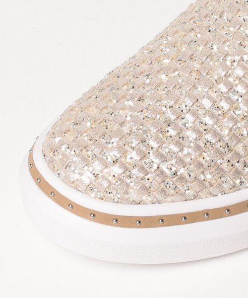 メッシュスリッポンスニーカー 