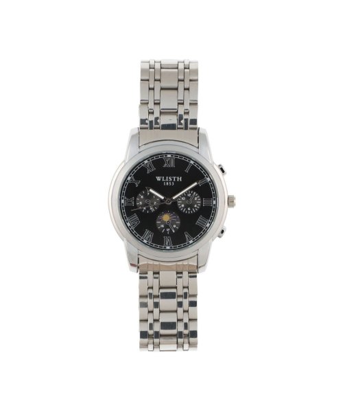 SP(エスピー)/WSQ008－BLK メンズ腕時計 メタルベルト/img01