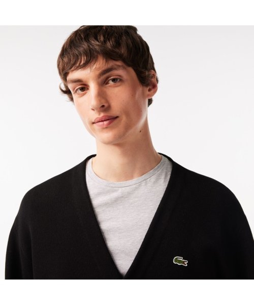 LACOSTE Mens(ラコステ　メンズ)/オーガニックコットンVネックカーディガン/img01