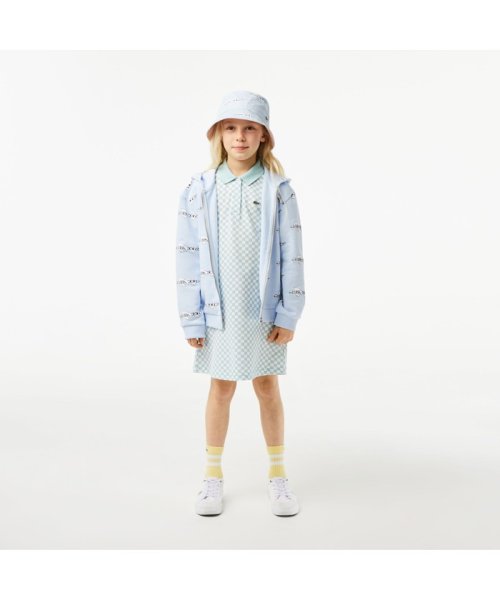 LACOSTE KIDS(ラコステ　キッズ)/GIRLS チェッカープリントポロドレス/img12