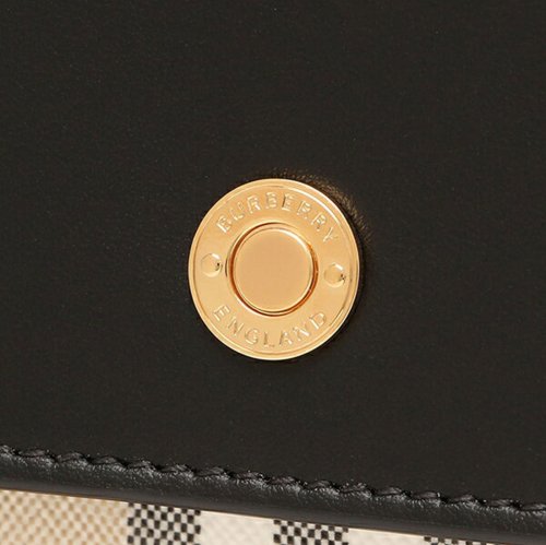 バーバリー ショルダーバッグ ハンプシャー ブラック レディース BURBERRY 8065481 A1189 BURBERRY バーバリー ショルダーバッグ ハンプシャー ブラック レディース BEIGE