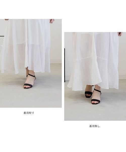 CLETTEオリジナル★レースデザインペチコートワンピース LL　3L　4L クレット