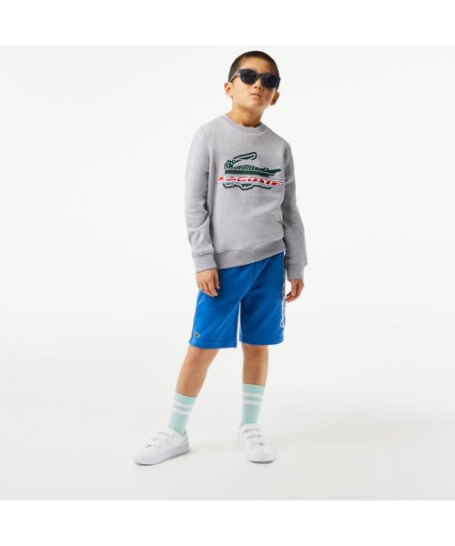 LACOSTE KIDS(ラコステ　キッズ)/BOYS グラフィカルブランドネームロゴスウェットショーツ/img13