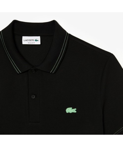 LACOSTE Mens(ラコステ　メンズ)/配色ステッチ鹿の子地ポロシャツ/img04