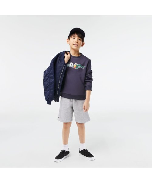 LACOSTE KIDS(ラコステ　キッズ)/BOYS アニメタッチアレンジグラフィッククルーネックスウェット/img08