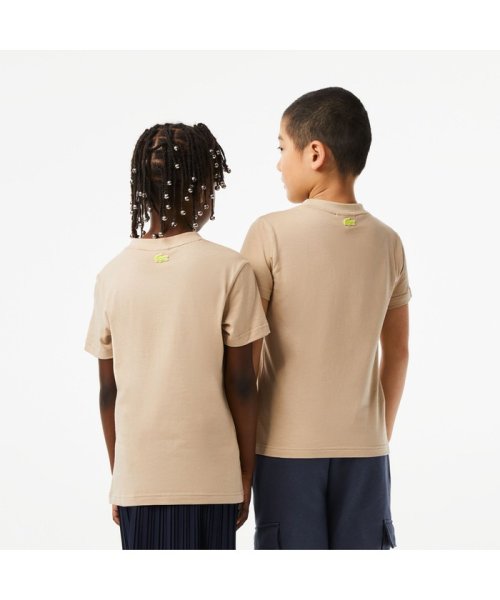 LACOSTE KIDS(ラコステ　キッズ)/BOYS グラフィカルブランドネームロゴTシャツ/img02