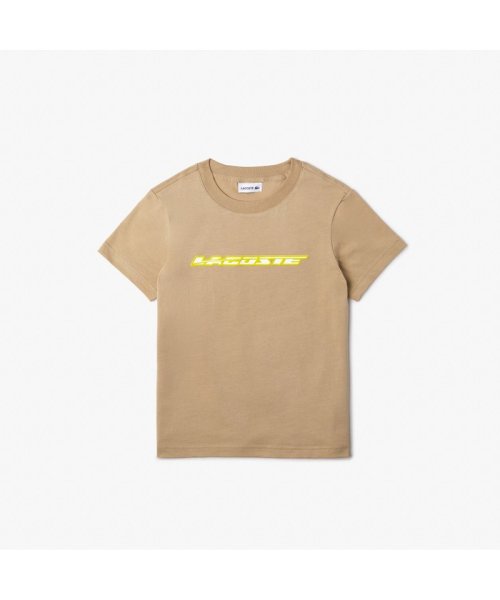 LACOSTE KIDS(ラコステ　キッズ)/BOYS グラフィカルブランドネームロゴTシャツ/img04