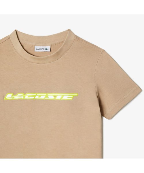 LACOSTE KIDS(ラコステ　キッズ)/BOYS グラフィカルブランドネームロゴTシャツ/img07