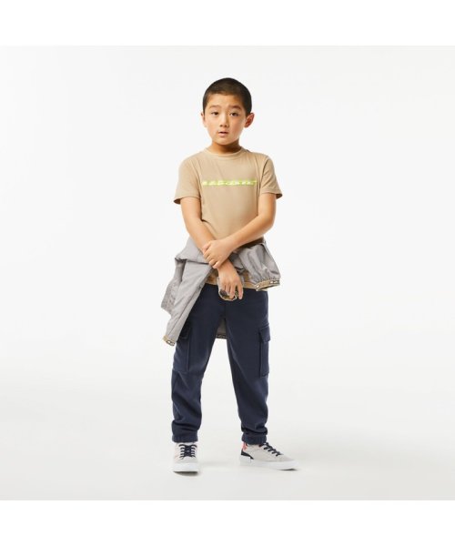 LACOSTE KIDS(ラコステ　キッズ)/BOYS グラフィカルブランドネームロゴTシャツ/img08