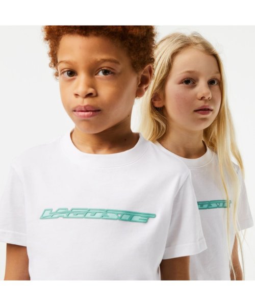 LACOSTE KIDS(ラコステ　キッズ)/BOYS グラフィカルブランドネームロゴTシャツ/img09