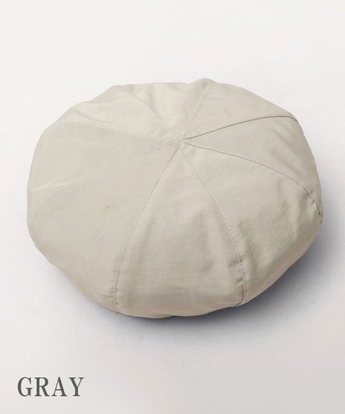Besiquenti(ベーシックエンチ)/シワ加工 ナイロン ベレー帽 ベレー 帽子 メンズ カジュアル シンプル アウトドア レジャー/img17