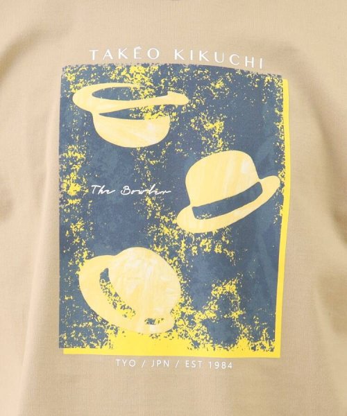 TAKEO KIKUCHI(タケオキクチ)/【Sサイズ～】ボーラーハット プリント Tシャツ/img12