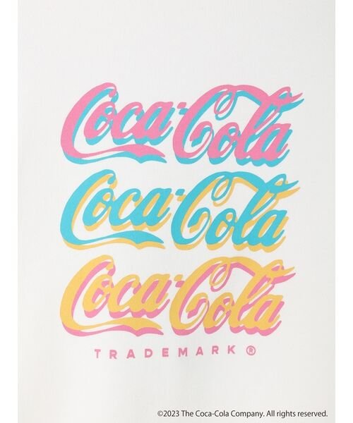 earth music&ecology(アースミュージック＆エコロジー)/別注 Coca－Cola「R」カラフルロゴスウェット/img10