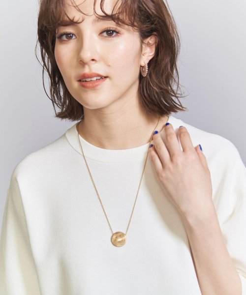 BEAUTY&YOUTH UNITED ARROWS(ビューティーアンドユース　ユナイテッドアローズ)/BY タタキサークル ネックレス －2WAY－/img05