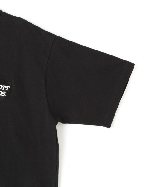 Schott(ショット)/S/S HENLEY NECK T－SHIRT "EMBROIDERED  PERFECTO" /ヘンリーネック  パーフェクト刺繍Tシャツ/img11