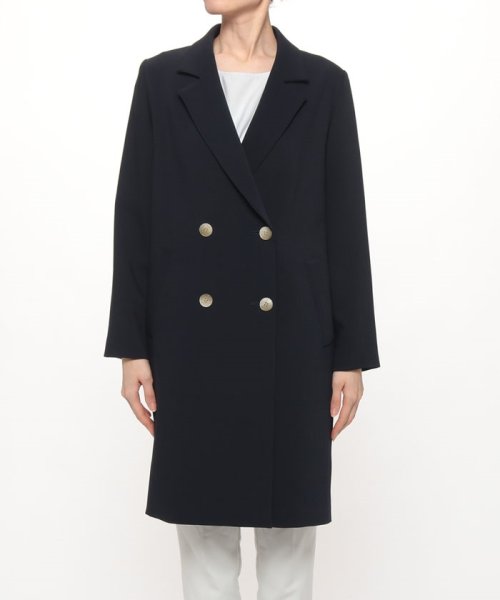 ダブルクロスチェスターコート 