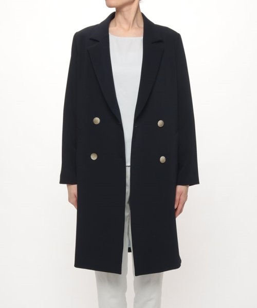 ダブルクロスチェスターコート 