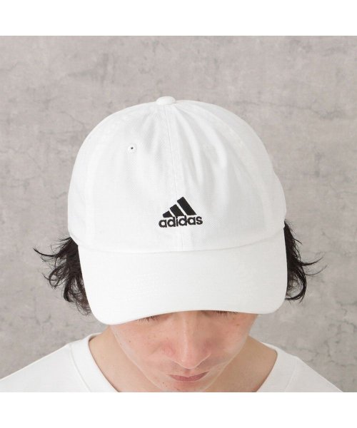 MAC HOUSE(men)(マックハウス（メンズ）)/adidas アディダス オーガニックコットン ツイルキャップ 111－111701/img01