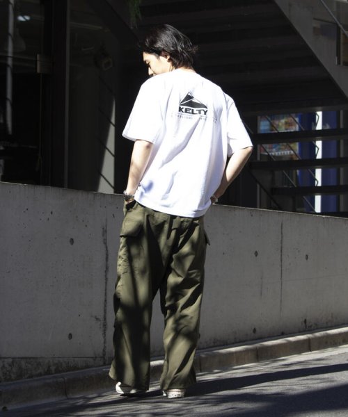 GLOSTER(GLOSTER)/【KELTY×GLOSTER】別注バックプリント ビッグシルエットTシャツ ケルティ/img02