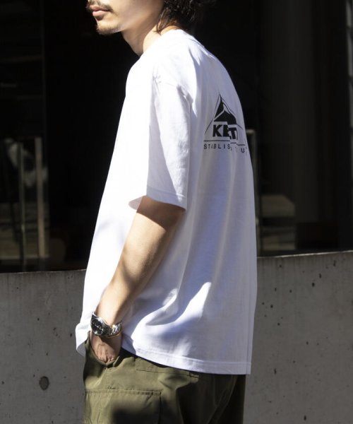 GLOSTER(GLOSTER)/【KELTY×GLOSTER】別注バックプリント ビッグシルエットTシャツ ケルティ/img08