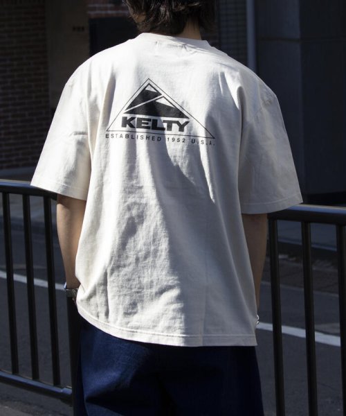 GLOSTER(GLOSTER)/【KELTY×GLOSTER】別注バックプリント ビッグシルエットTシャツ ケルティ/img31