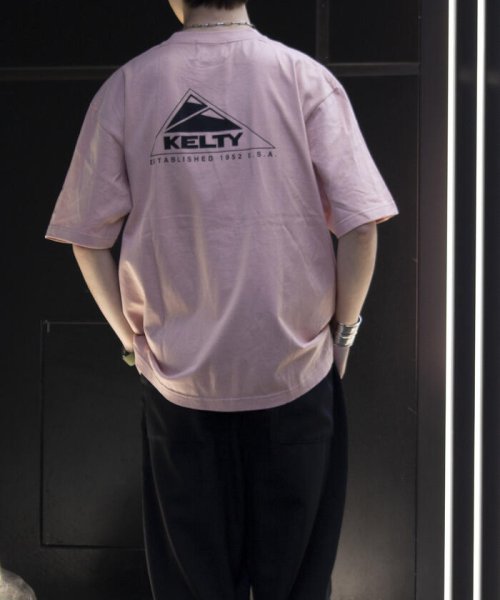 GLOSTER(GLOSTER)/【KELTY×GLOSTER】別注バックプリント ビッグシルエットTシャツ ケルティ/img44