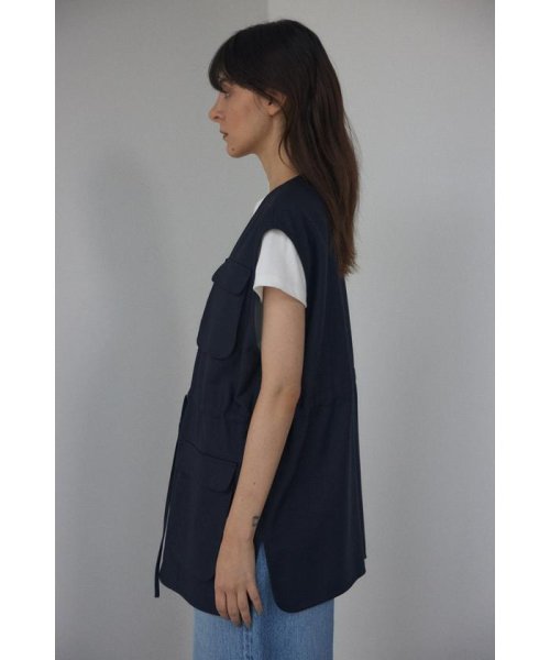 BLACK BY MOUSSY(ブラックバイマウジー)/waist point vest/img11