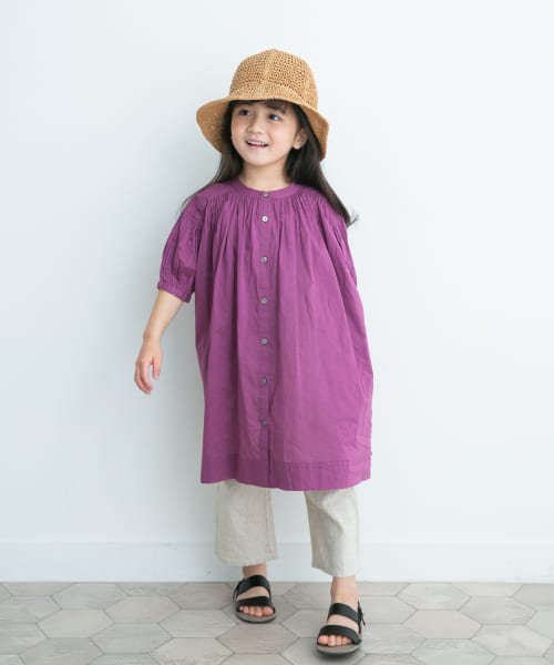 URBAN RESEARCH DOORS（Kids）(アーバンリサーチドアーズ（キッズ）)/『親子リンク』コットンボイルギャザーワンピース(KIDS)/img14