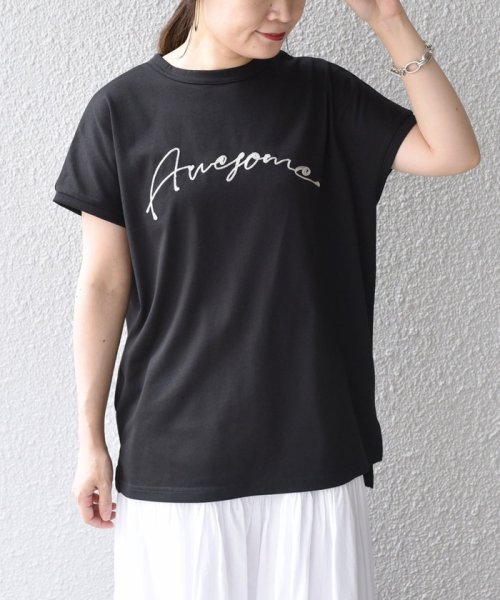 SHIPS WOMEN(シップス　ウィメン)/* チェーン エンブロイダリー TEE ◇/img49