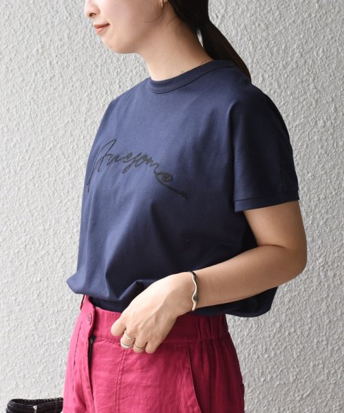 SHIPS WOMEN(シップス　ウィメン)/* チェーン エンブロイダリー TEE ◇/img63