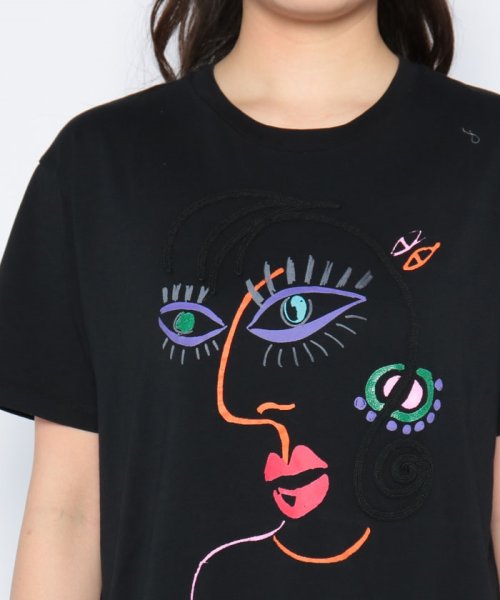 Desigual(デシグアル)/フェイス 半袖Tシャツ/img08