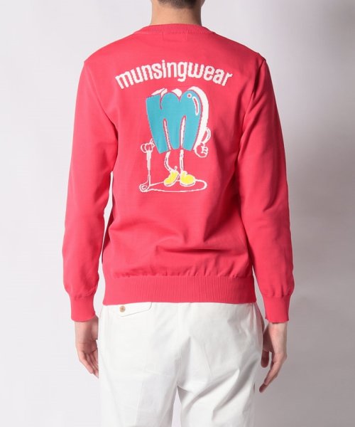 Munsingwear(マンシングウェア)/『ENVOY』バックシャン ジャカードクルーネックセーター(手洗い可)【アウトレット】/img19