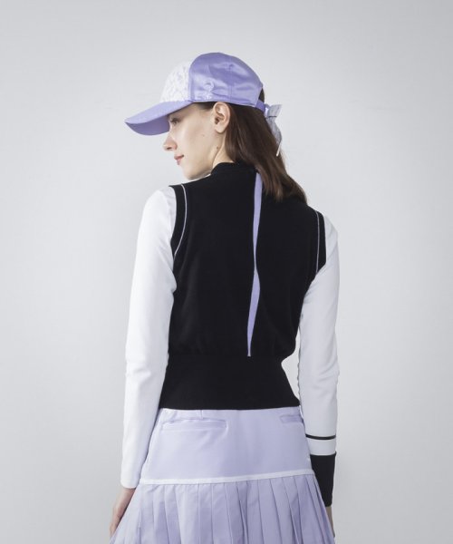 le coq sportif GOLF (ルコックスポルティフ（ゴルフ）)/【RIJOUME/リジューム】ニットベスト (手洗い可/DESCENTE ECO/エコプロセス型) /img14