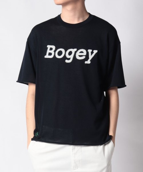 Penguin by Munsingwear(ペンギン　バイ　マンシングウェア)/HIGH GAUGE”BOGEY” KNIT T－SHIRT/ハイゲージ”ボギー”ニットTシャツ【アウトレット】/img08