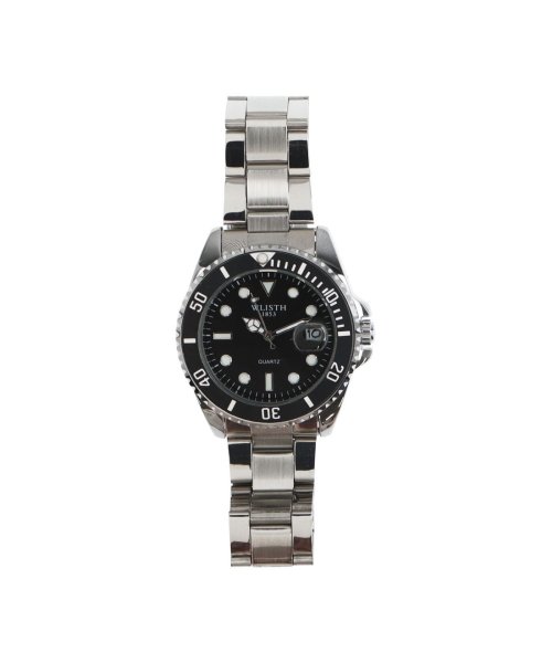 SP(エスピー)/WSQ016－BLK メンズ腕時計 メタルベルト/img01