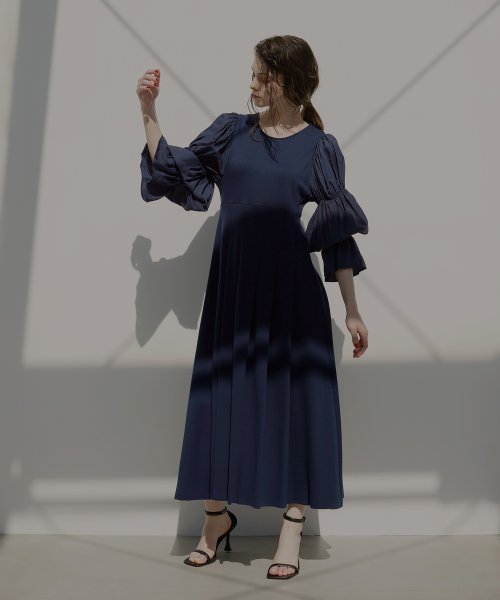 MIELI INVARIANT(ミエリ インヴァリアント)/Candy Sleeve Combi Dress/img01