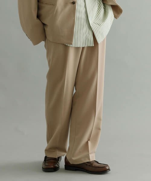 URBAN RESEARCH(アーバンリサーチ)/『セットアップ対応』URBAN RESEARCH iD　ウーリーストレッチTWO TUCK SLACKS/img02