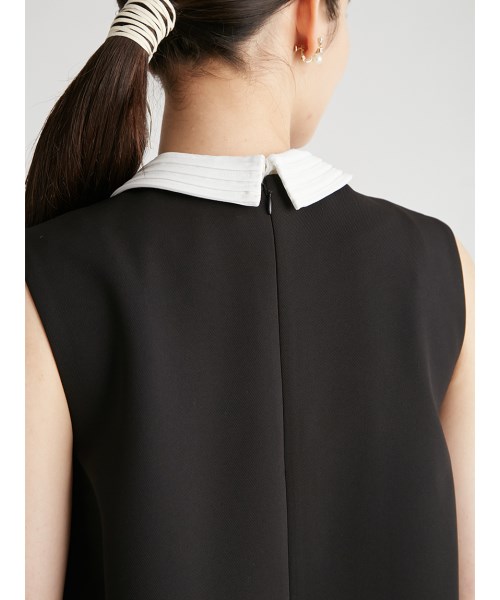 セール】襟付きＡラインタックワンピース(505217062) | CELFORD