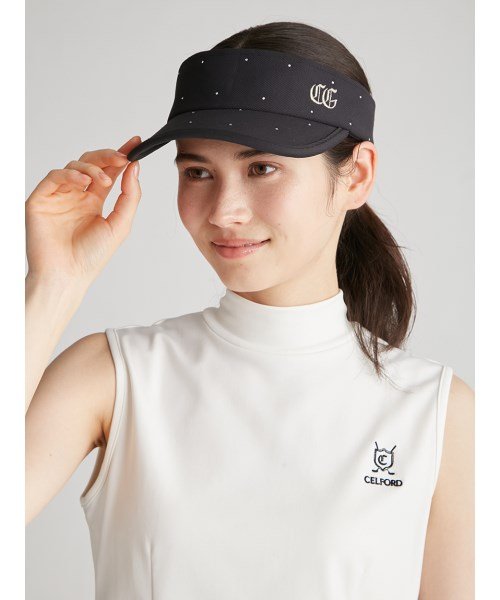 CELFORD GOLF(CELFORD GOLF)/【CELFORD GOLF】　ラインストーンサンバイザー/img19