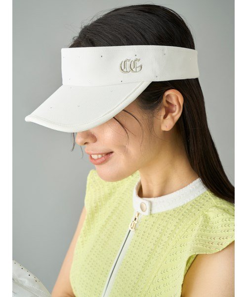 CELFORD GOLF(CELFORD GOLF)/【CELFORD GOLF】　ラインストーンサンバイザー/img24