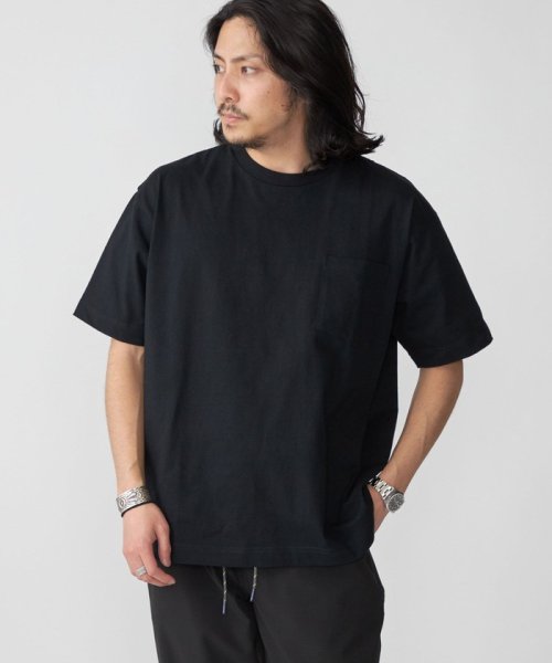 SHIPS MEN(シップス　メン)/*SHIPS:〈汗染み防止加工〉ビッグシルエット ヘビーウェイト ポケット Tシャツ 23SS/img29